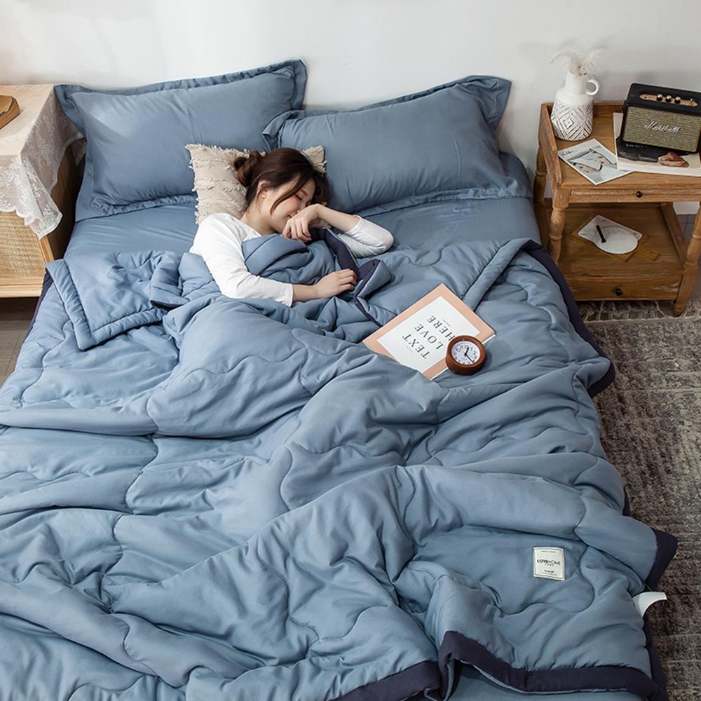Summer Quilts Bedding Throws Blue Blanket Cartoon Comforter Bed Cover Quilting Home Textiles Suitable for Adults Kids