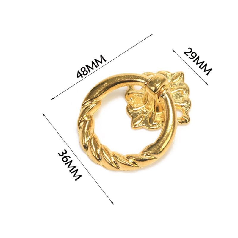 Antique Furniture Handles Drawer Cabinet Door Knobs Pull Handles Retro Decor: 2