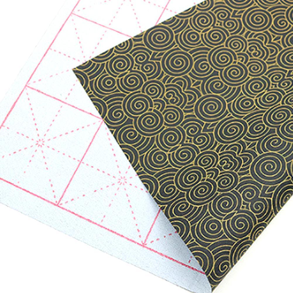Water Writing Cloth Gridded Notebook Mat Practicing Writing Graffiti Water Kanji Cloth Calligraphy Chinese S4S7