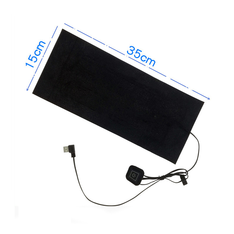 5V2A Usb Elektrische Doek Heater Pad Verwarmingselement Warmer Verstelbare Winter Verwarming Pad