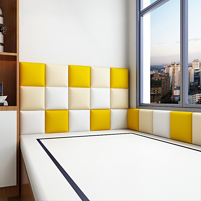 Cabecero de cama para habitación de bebés y niños, cabecera de Tatami, bolsa suave para cabecera, columna de pared de Taekwondo para guardería, anticolisión