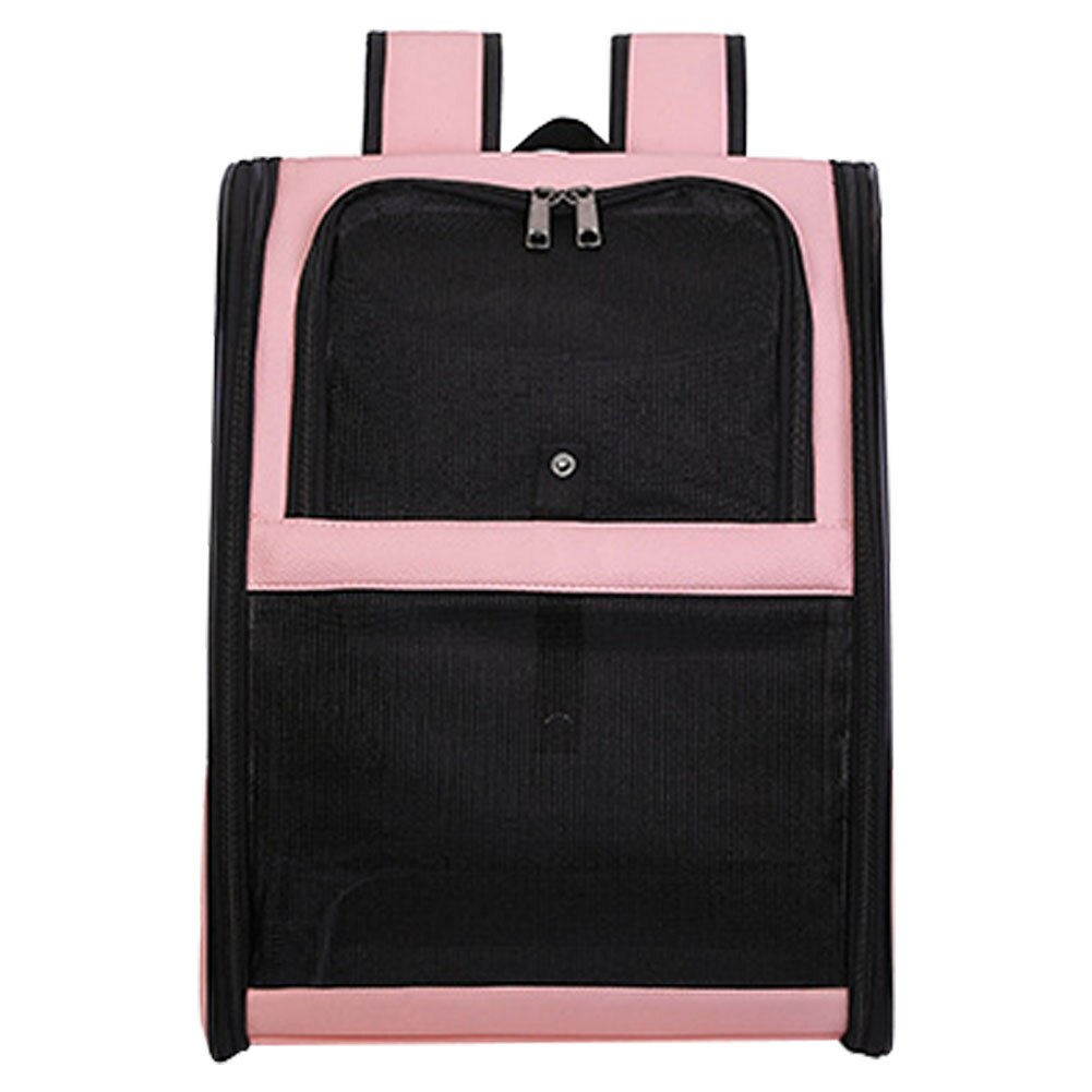 Mochila para mascotas bolsa de viaje jaula accesorios transportador plegable malla grande cremallera Aire Libre pájaro loro transpirable ventilado