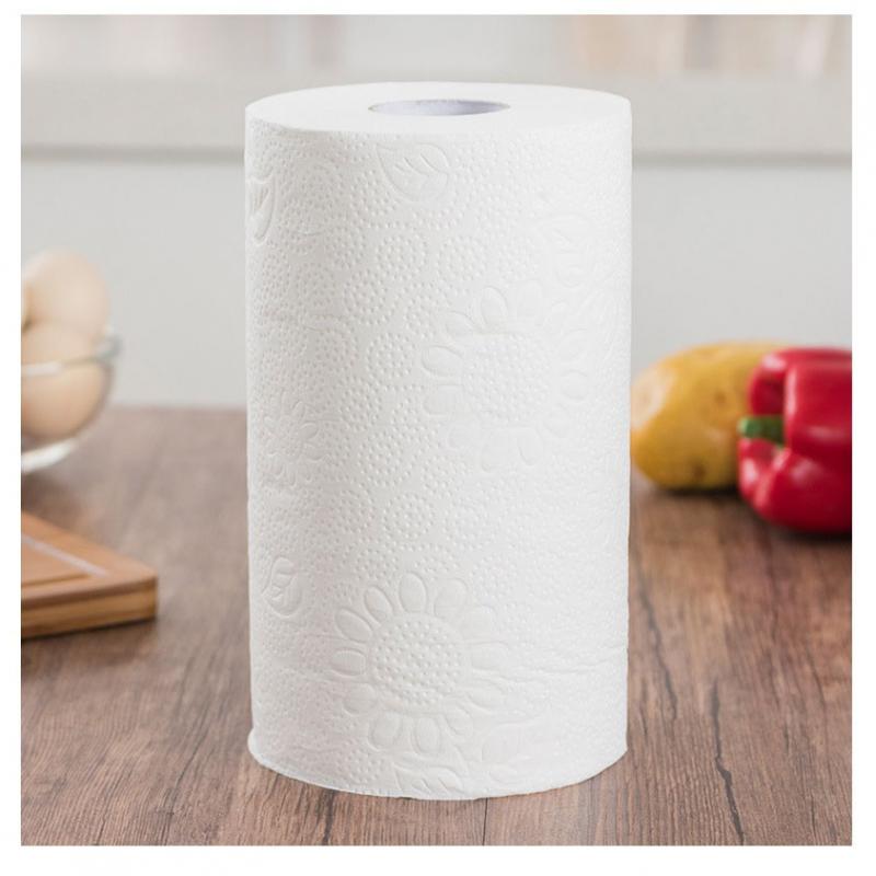 1pc papier kuchenny ręczniki rolka papieru kuchnia tkanka miękka tekstura dla kawiarni