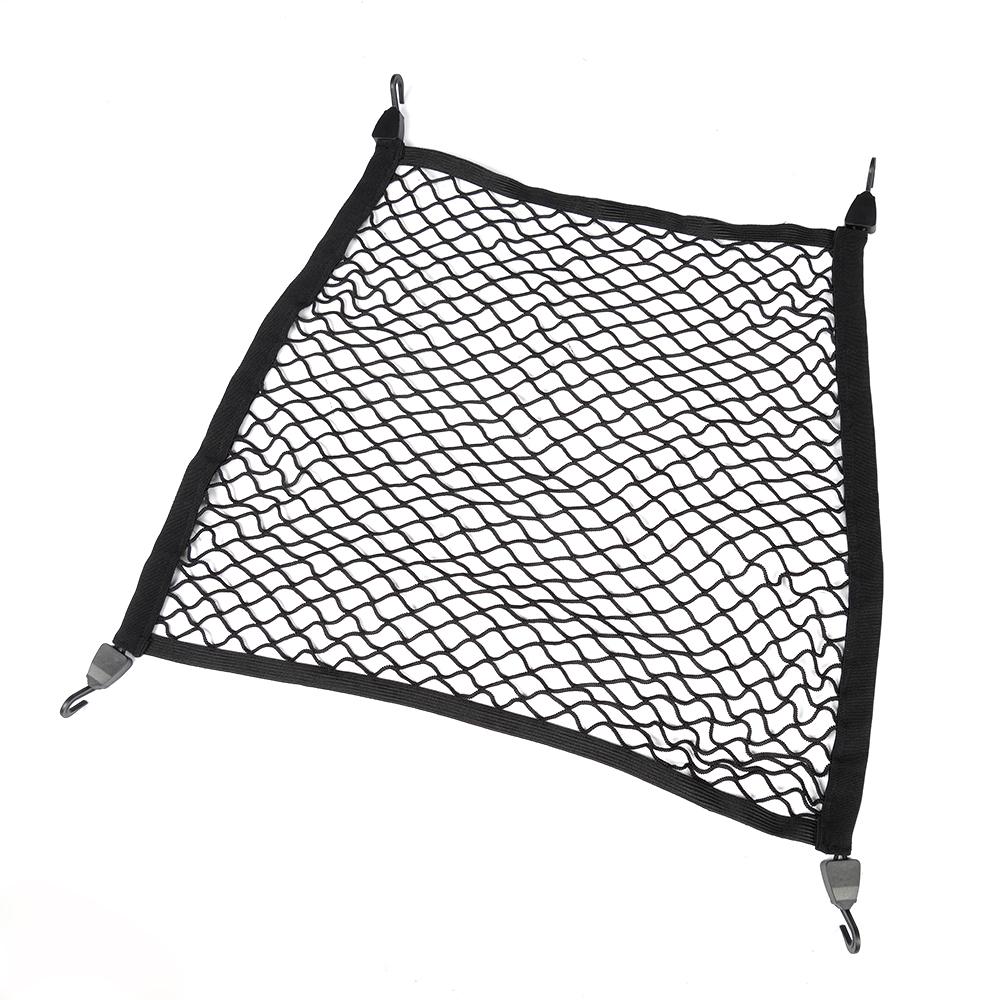 70*50cm svarta golv stil bagageutrymme lastnät elastisk förvaringsväska universal bagagenät bil bagageutrymme nät skiljevägg