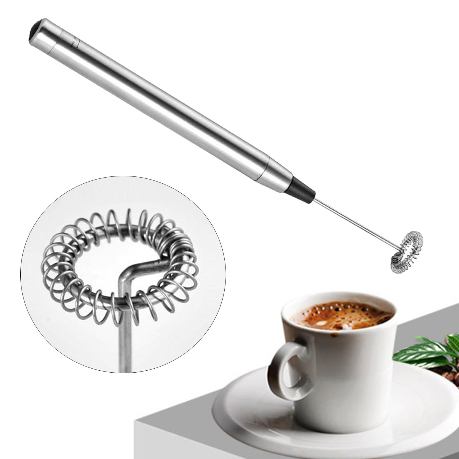 Battery Operated Hand Blender Mini Milk Foamer Multi-Purpose Blender Electric Foam Maker for Chocolate Milk Foaming Machine