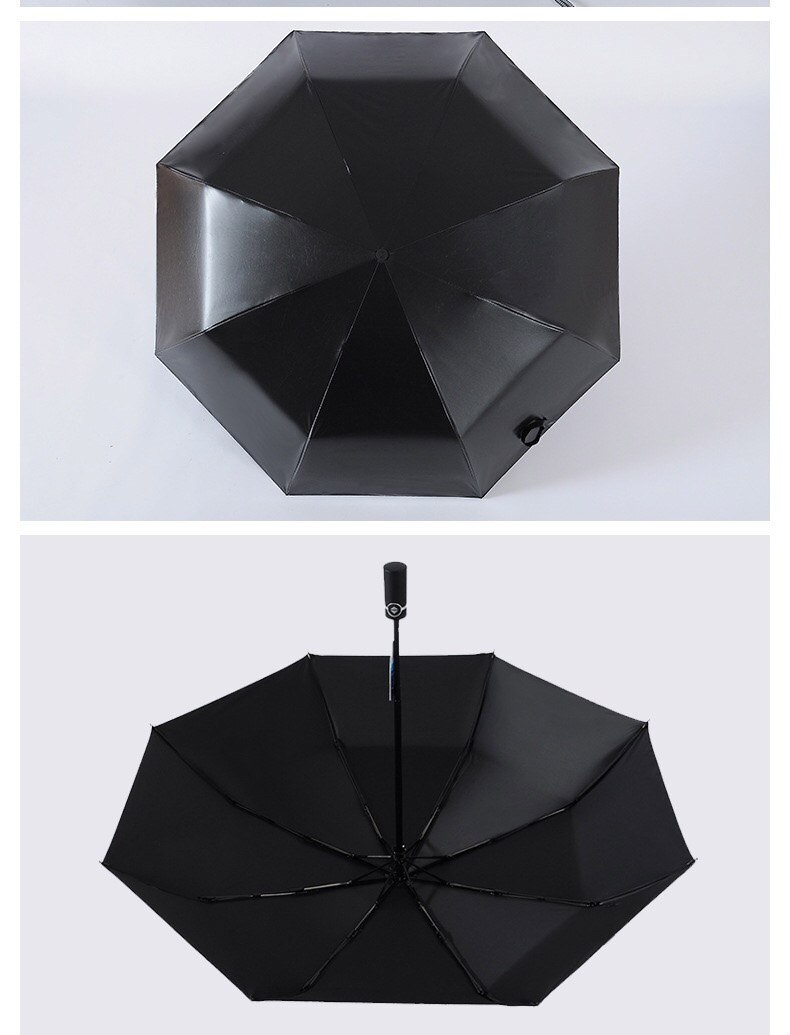 Automatyka parasol dla kobiet składane światło dzieci parasol chłopiec dziewczyna moda chińska korporacja automatyczny podróż deszcz parasole dla mężczyzn: czarny