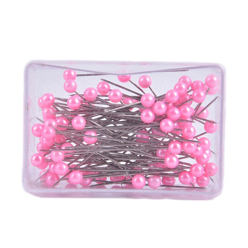 100Stck/Kasten DIY 3,5 cm Lange Perle Kopf Schneiderei Stifte Hochzeit Korsage Floristen NäHenne Werkzeug