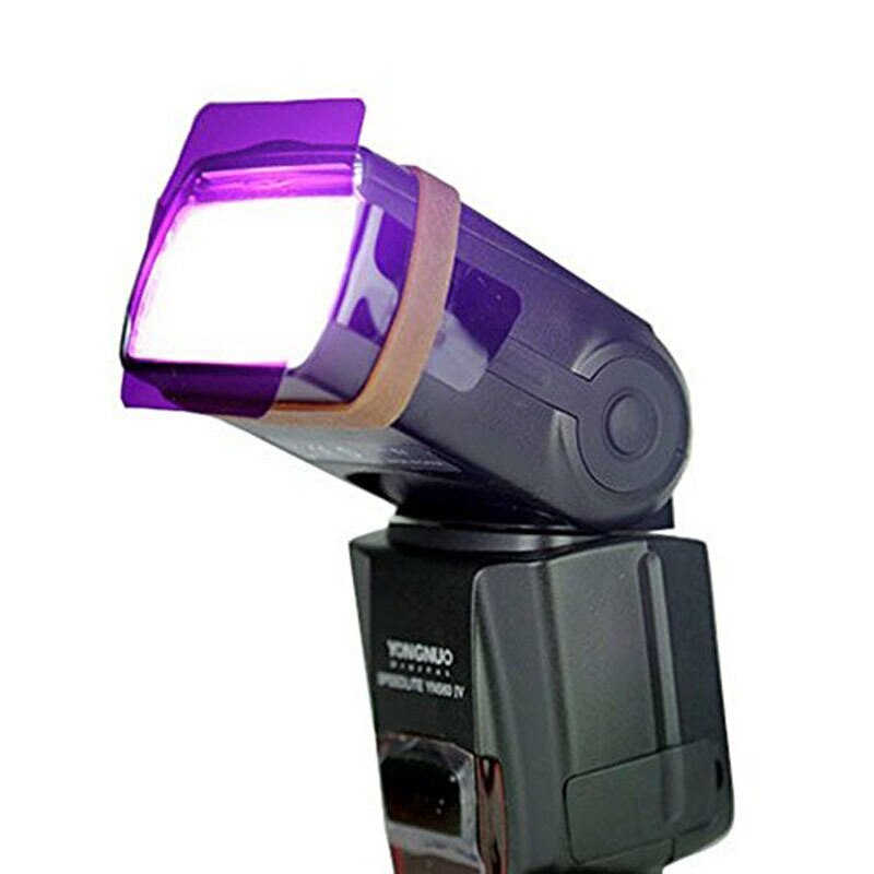 CNIQOZ Led Light 20 Color Film Photography Fill Light Color Gel Film Machine Top Flash Color Film Set Photography Equipment