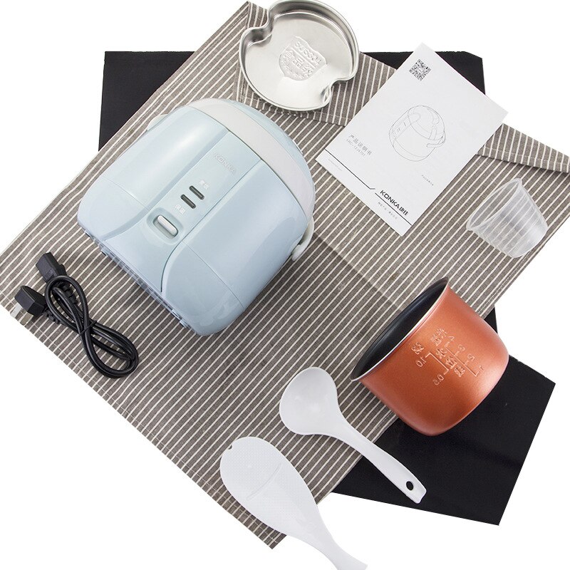 KONKA, olla de arroz eléctrica de 1,2 L, Control por APP, Mini cocina de cocina, máquina pequeña para cocinar arroz, cita inteligente, pantalla LED