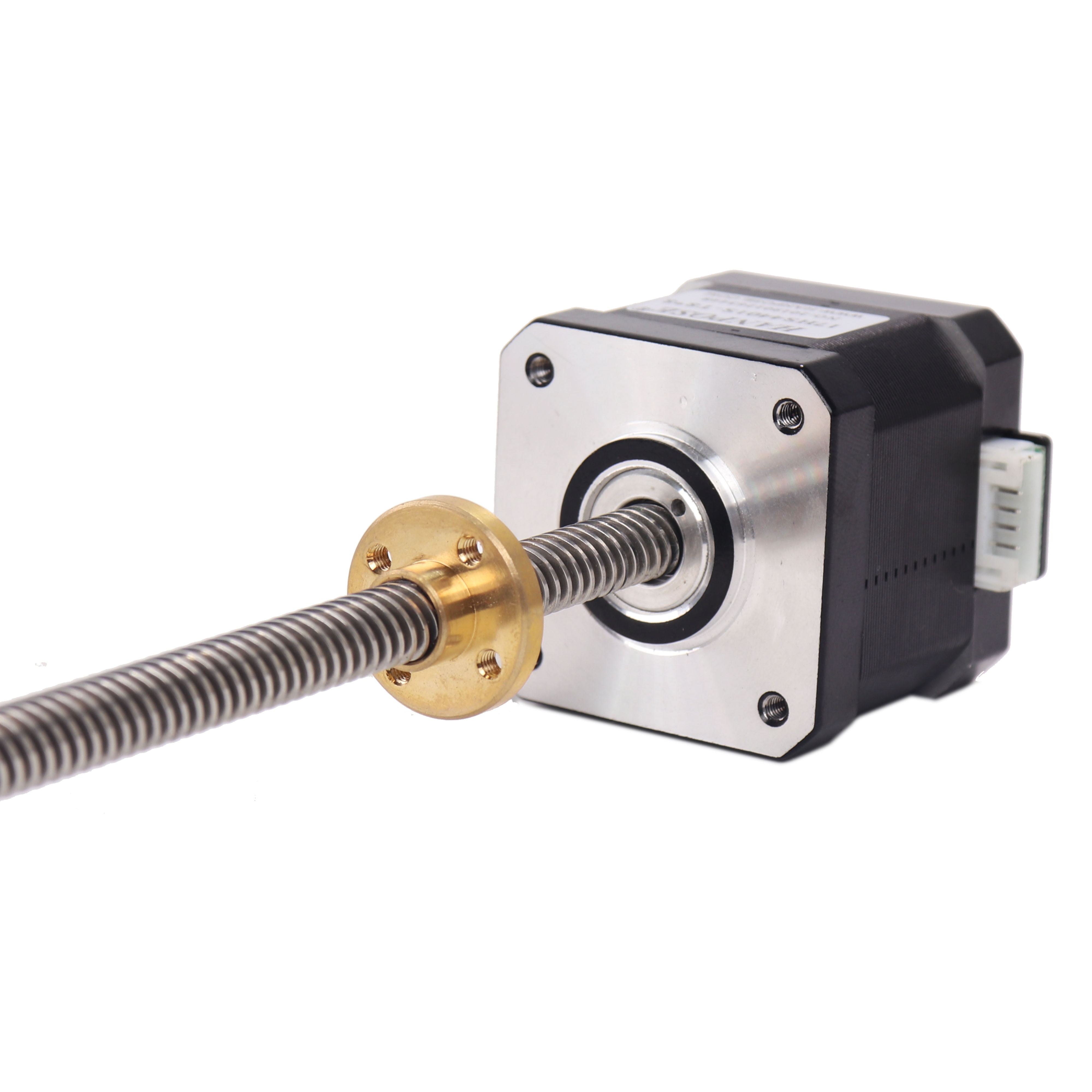 Nema17 Stappenmotor 40Mm 1.7A 42 Motor 17HS4401S-T8*4 410Mm Schroef Staaf Lineaire Z-Motor Met trapeziumvormige Lood Srew Voor 3D Printer