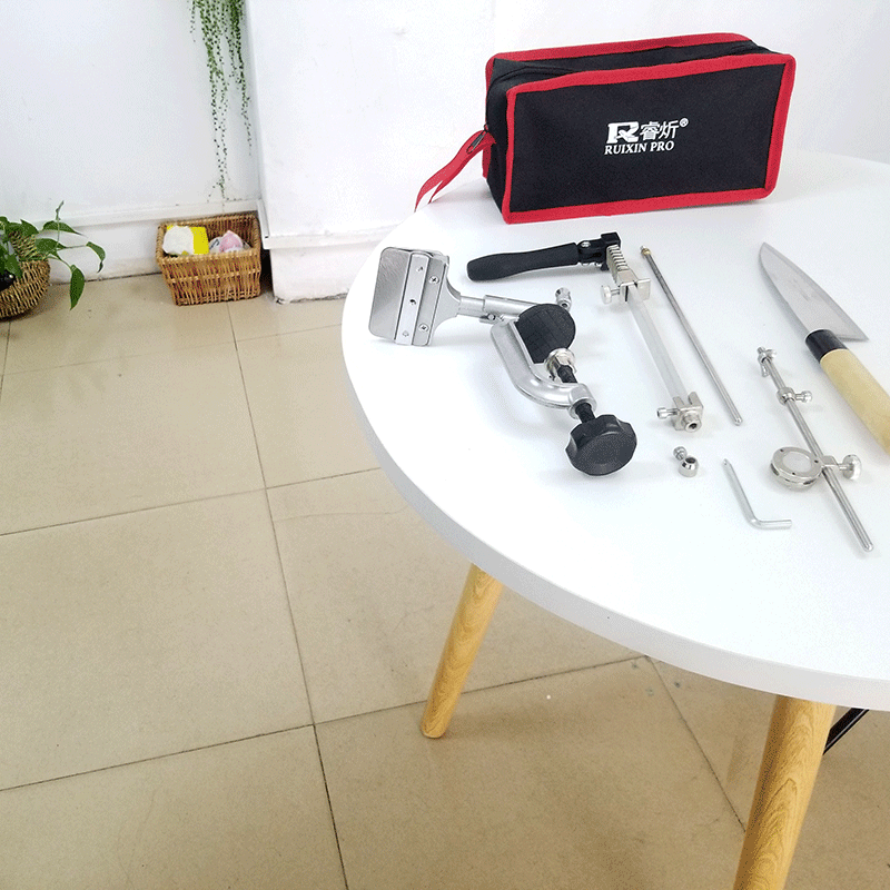 Ruixin pro affûtage pierre aiguiseur de couteau de supérieure dernier portable 360 degrés rotatif pince pointe diamant