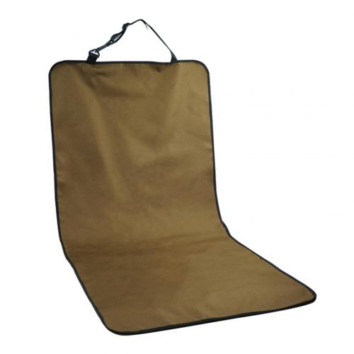 Waterproof mat Car Pet Seat Cover Back Seat Mat Waterproof Oxford Fabric Pet Dog Puppy Car Seat Protector Cover Cushion Safe Mat: Brown