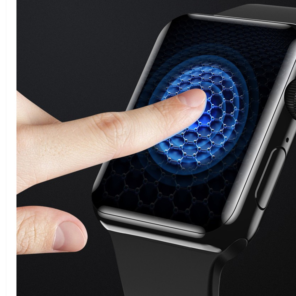 Soft Glass For Apple Watch band apple watch 5 4 3 44mm 40mm 42mm/38mm iwatch Screen Protector cover apple watch accessories