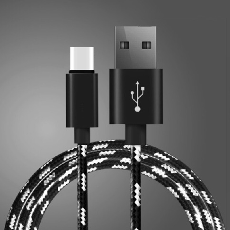 Quick Charge Type C USB Charger Cable for Samsung Galaxy A30 A50 A71 A7 A5 A3 S11 S10 S9 for Huawei P20 Lite Mate 20 Pro 10: Black / 0.25m