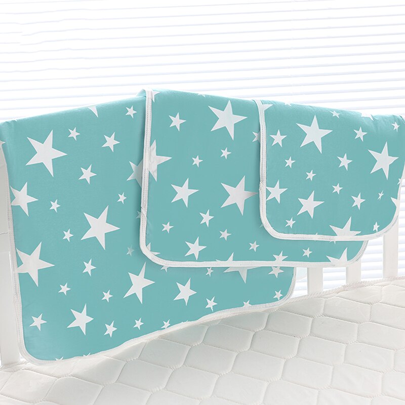 Babyble puslemåtte madras foldbar vandtæt nyfødt liggeunderlag rejsepudemåtter til babysengesæt 35*45cm