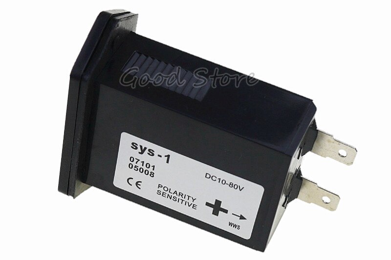 1PCS SYS-1 AC100-250V DC12-36V 6-80 AC-DC universel Électromécanique Compteur Horaire