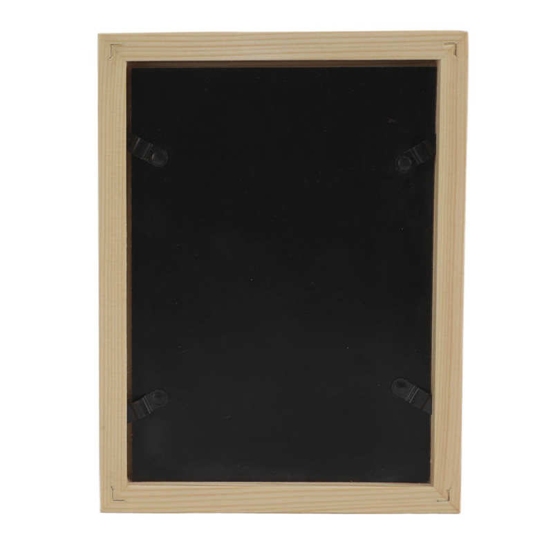 Pet Pawprint Keepsake DIY Pet Paw Print Frame Kit Snap in Fixing Simple Pine Wood Unique for Pet