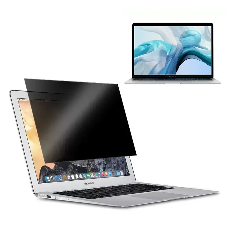 Skærmbeskytter til bærbar computer, beskyttelse af personlige oplysninger, til macbook air 13 13.6 15 tommer  m1 m2 pro 14 16 , privatlivsfilter, anti-spy notebook-film, antirefleks