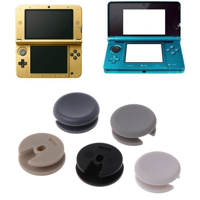 Capuchon de poignée de manette de jeu en Silicone, 5 pièces, couvercle pour manettes de Nintendo 3DS 3dsll 3DS XL, accessoire de jeu