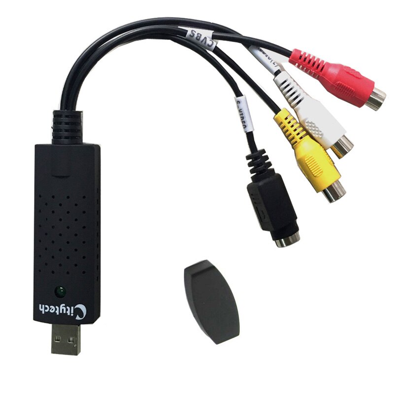 Drive-free USB Video Capture Card Notebook Android Mobile Phone OTG with Set-top Box Monitoring Aerial Color B Ultrasound
