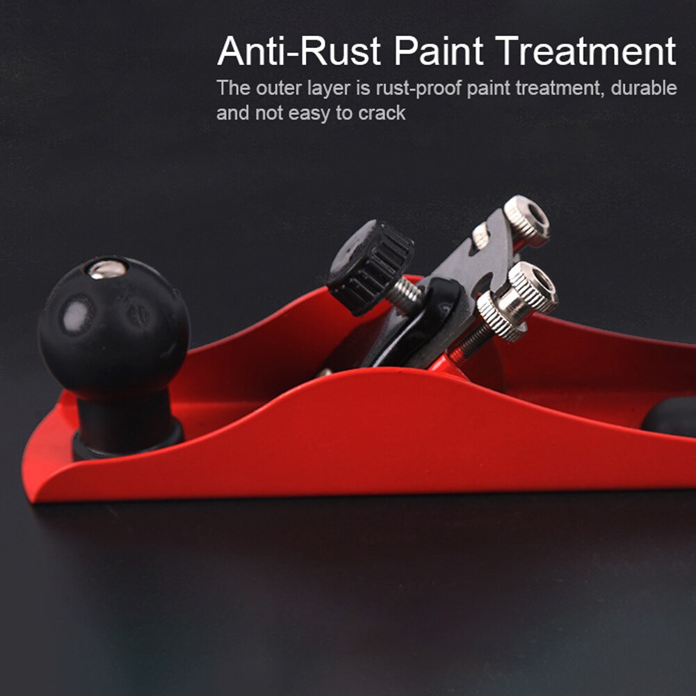1 Set Wooden Hand Plane High Speed Steel Corrosion-Resistant Epoxy Coating Woodworking Hand Tools