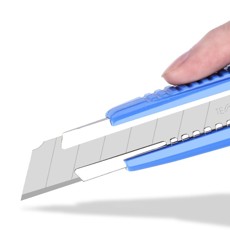 Utility Knife Large Auto-Lock Paper Cutter Blade Pencil Knife Box Cutter Tools Office Cutting Supplies