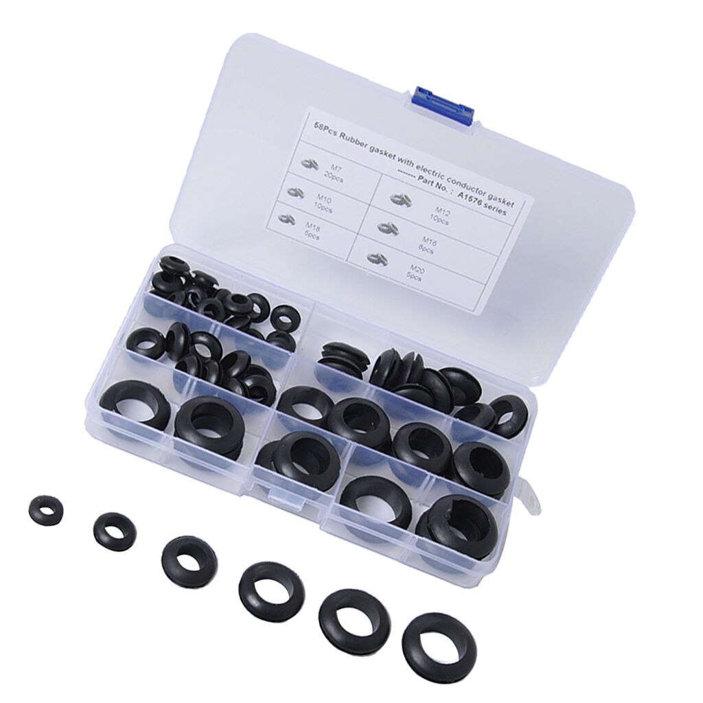 Assortimento di guarnizioni per rondelle per rubinetti idraulici o-ring/guarnizioni in gomma per Auto