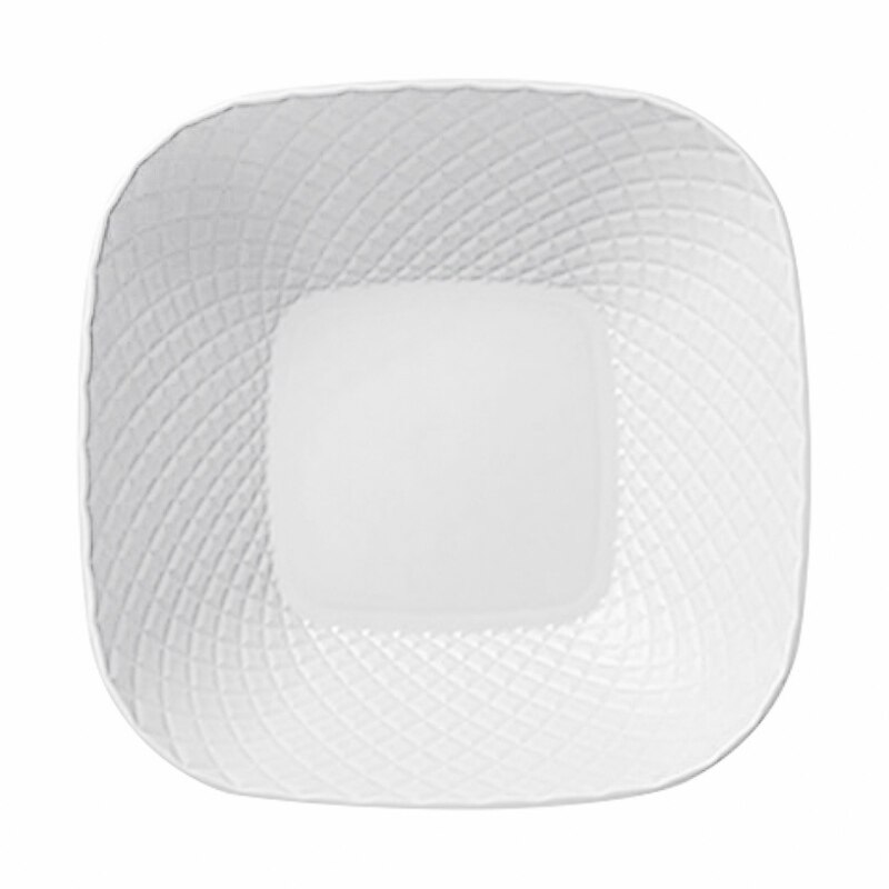 Dinner Plates Dishes Plastic Plate Nordic Style Snack Fruit Plate Salad Dessert Plate Dinner Platters Square Round Tray Dish: White Square