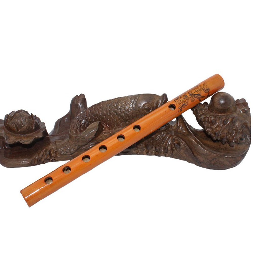 Klarinet 24cm beginners dizi brown a-solo bamboefluit muziekinstrumenten economische studie duurzame muziek