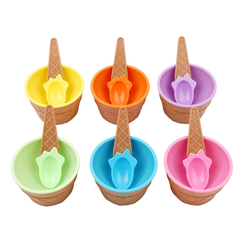 Cuencos de helado para niños, taza, tazón de pareja, , contenedor para postres, cuchara, el mejor para niños
