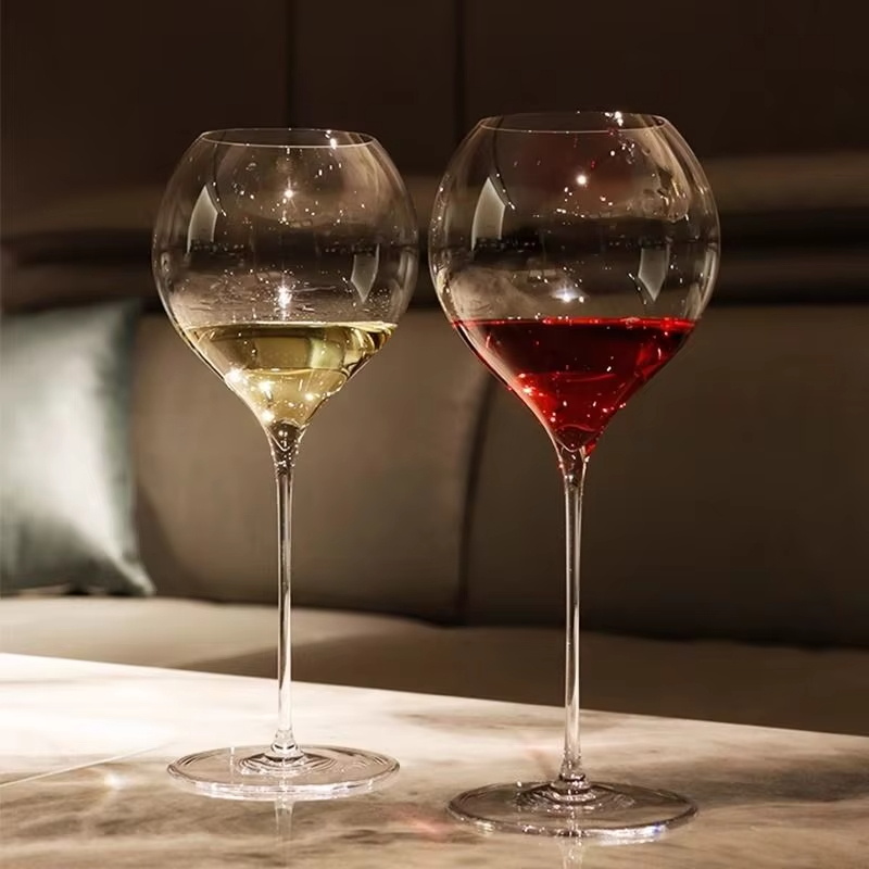 500ml Large Ultra-thin Sheer Red Wine Glasses White Wine Glasses Sparkling Wine Champagne Glasses Bar Barware