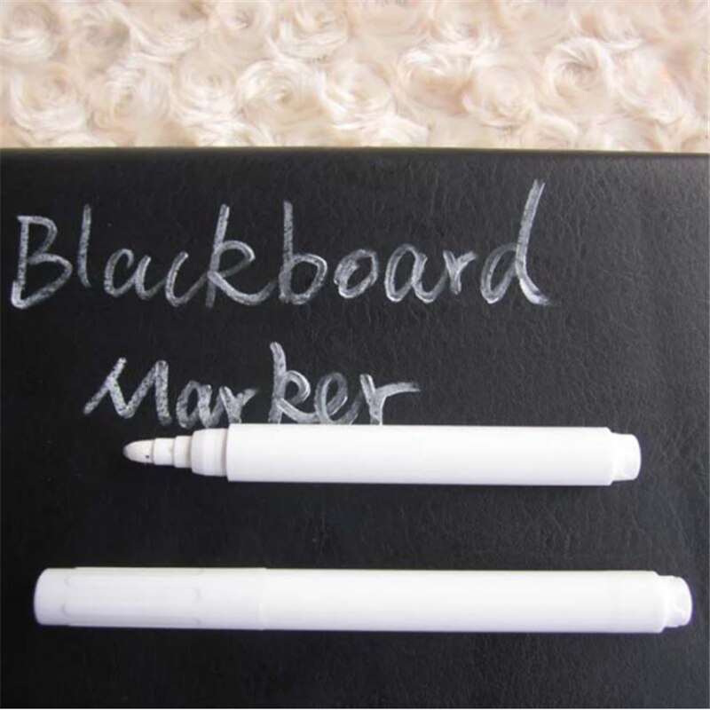 3/5/10 teile/satz Weiße Flüssigkeit Kreide Stifte für Zauberstab Aufkleber Tafel Tafel Fenster Weiß Stift Kreide Marker löschbaren