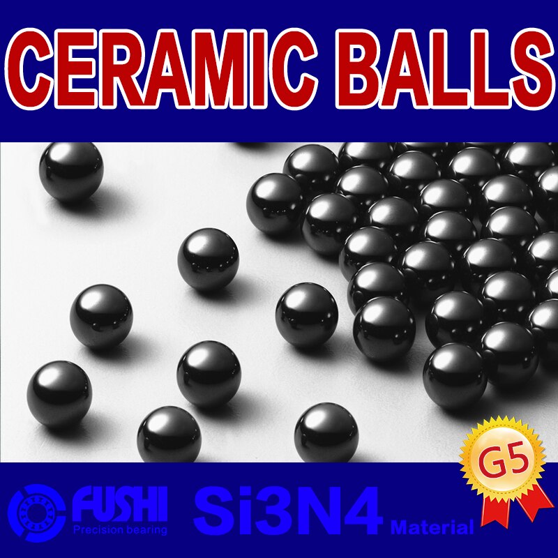 Si3N4 sfere In Ceramica 6 6.35 6.747 7 7.144 7.5 7.938 8 8.731 9 9.525 (10 PC) nitruro di silicio G5 a Sfere di Precisione