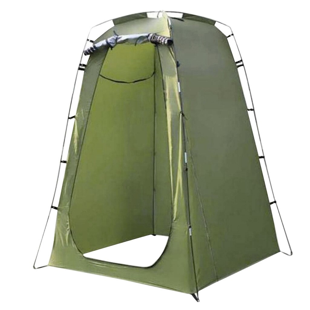 Bærbart privatliv bruser toilet camping pop-up telt udendørs brusebad omklædningsrum strand telte regn solbeskyttelse #g4: Grøn