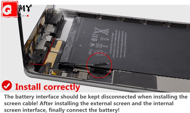 Original til oem ipad mini 1 skærm ipad mini 2 touch skærm  a1432 a1454 a1455 a1489 a1490 a1491 digitizer ic kabel hjem knap