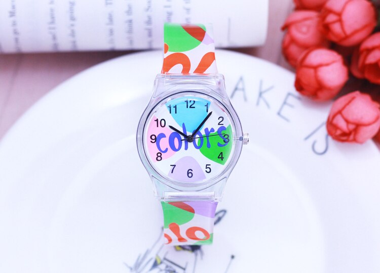 WILLIS Stijlen Mode Meisjes Horloges Silicone Horloge Gemengde Kleuren Lover's Horloges Vrouwen Sport Plastic Klok Kids Horloge
