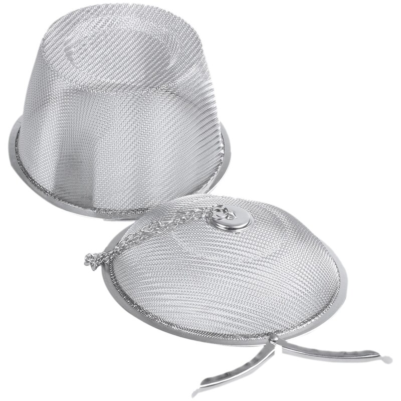 Extra Large Stainless Steel Twist Lock Mesh Tea Ba... – Vicedeal