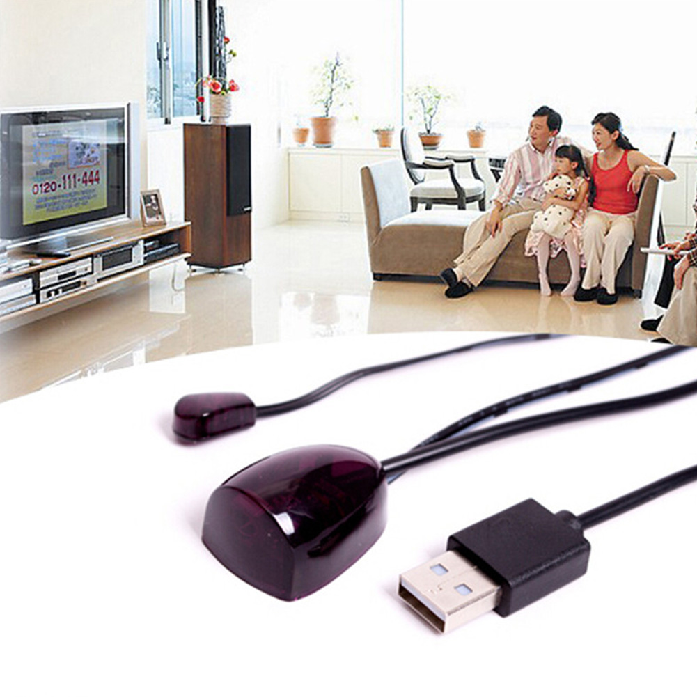 Practical USB Adapter Infrared IR Remote Extender Repeater Receiver Transmitter Applies to All Remote Control Devices #