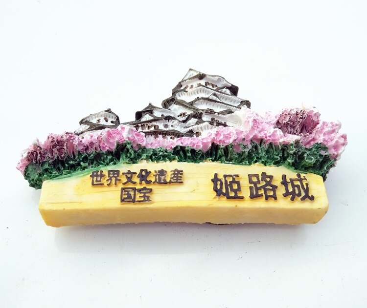 fridge magnet Copenhagen France Japan building souvenir art crafts resion decoration magnet sticker stereo paste: D