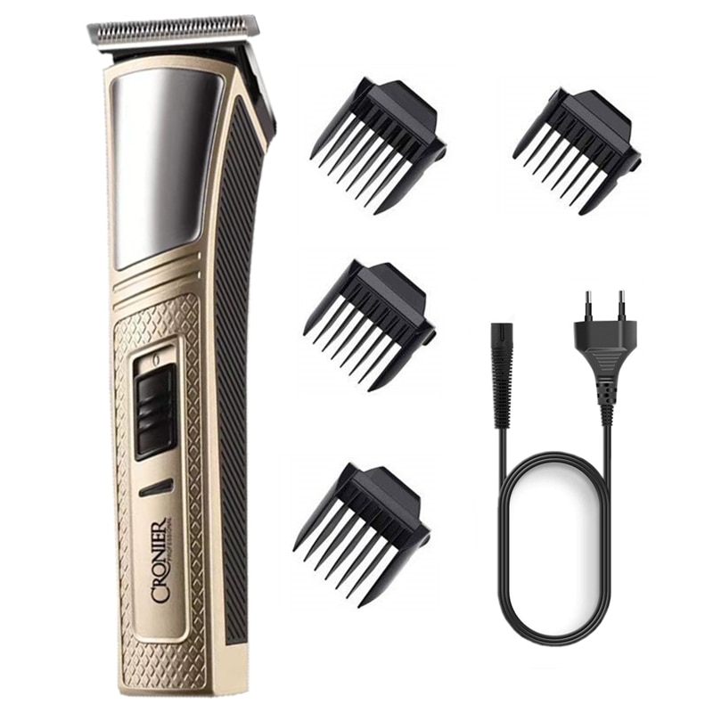 waterproof hair trimmer rechargeable hair clipper for men electric hair cutter machine 220-240v rotary motor