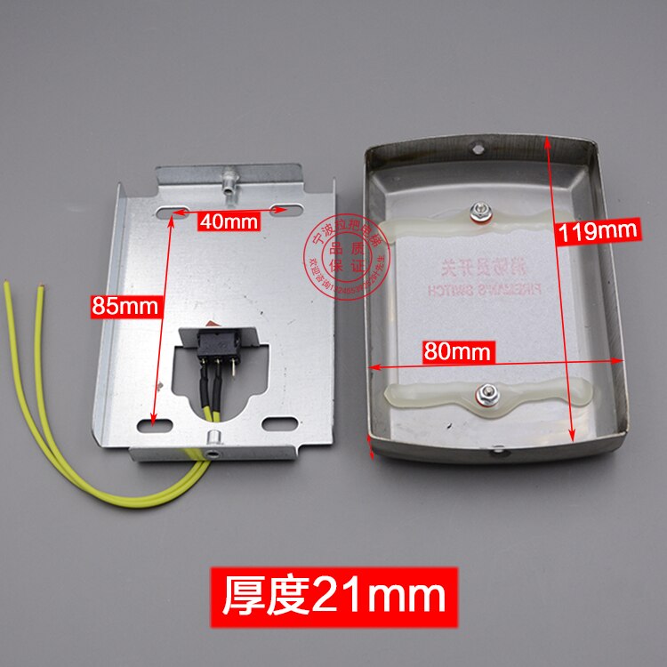 For non bottom box wall mounted elevator fire switch fire box fireman switch elevator accessories