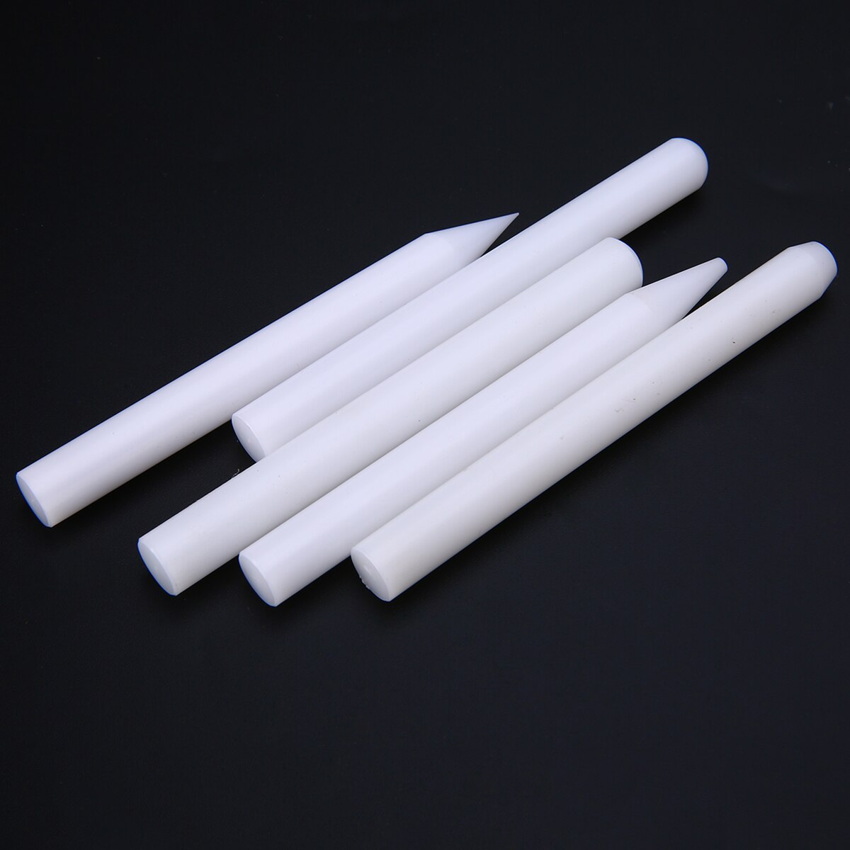 5pcs Super PDR Tools White Nylon Pen Tap Down Pen Paintless Dent Removal Pen Use For Dent Repair Tools