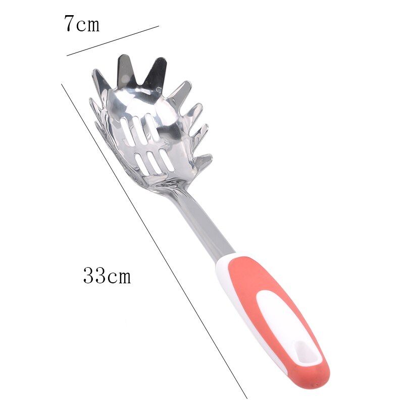 Pasta Noodle Lepel Praktische Pasta Scoop Vergiet Noodle Spaghetti Pollepel Slot Lepel Keuken Gadget Accessoires