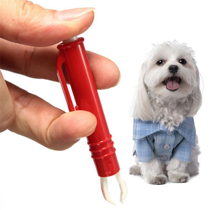 Mite Acari Tick Remover Eliminate Tweezers Pet Dog Cat Flea Puppies Groom Tool