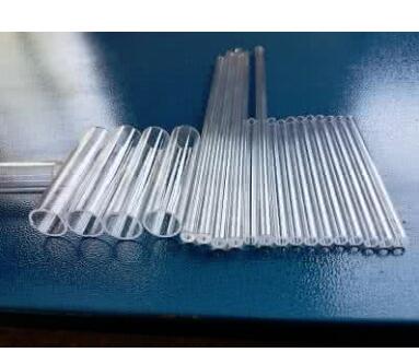 Quartz Capillary Tube OD28*ID24*L460mm milky white /Silica Single-Bore Glass Capillary Tube/High Temperature Glass Tubes