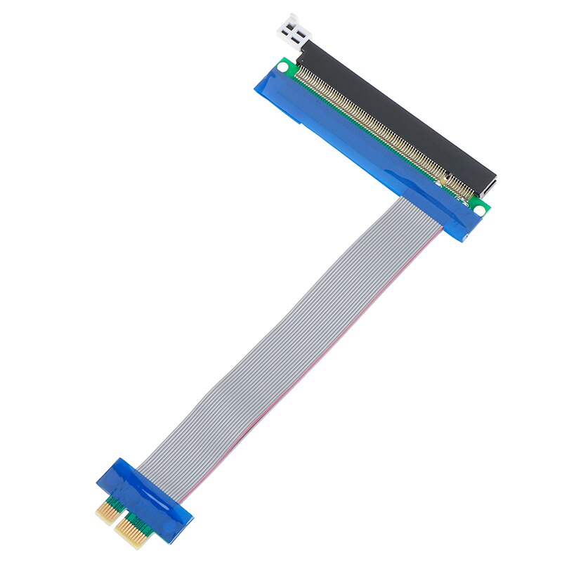 PCIE 1X om 16X Express Slot Riser Card Extender Uitbreiding Ribbon Flexibele Kabel