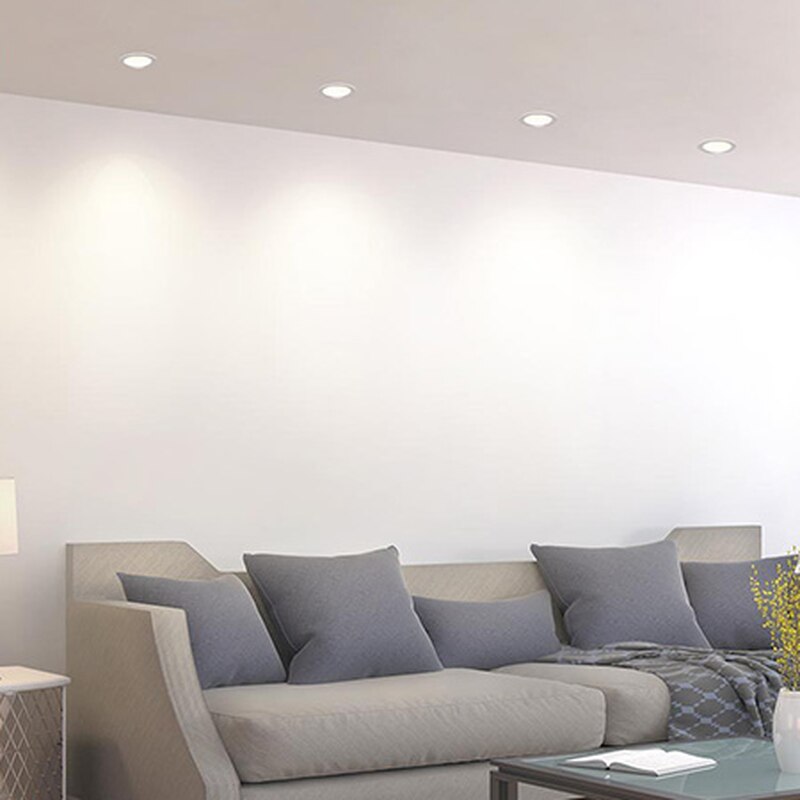 Xiaomi-luz descendente LED inteligente mijia, Wifi o Bluetooth, versión de malla opcional por aplicación remota Mijia, ajuste de temperatura de Color
