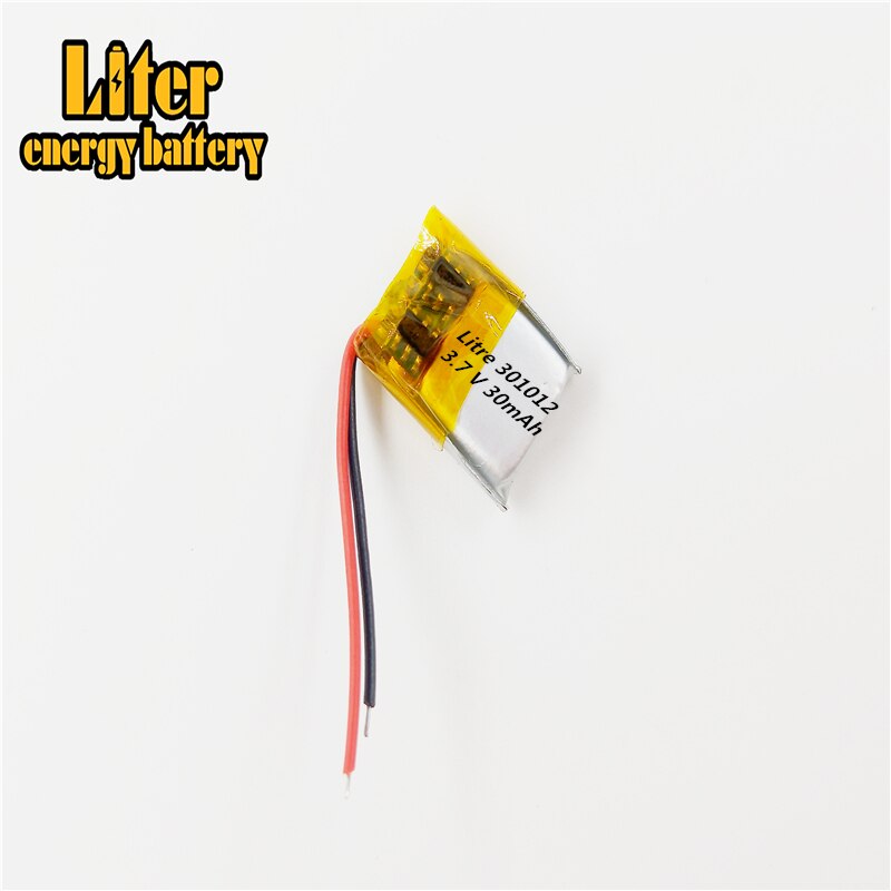 301012 3,7 V 30mAh Lithium li Polymer Batterie Für bluetooth Headset kopfhörer Mp3 lautsprecher maus Recorder 031012