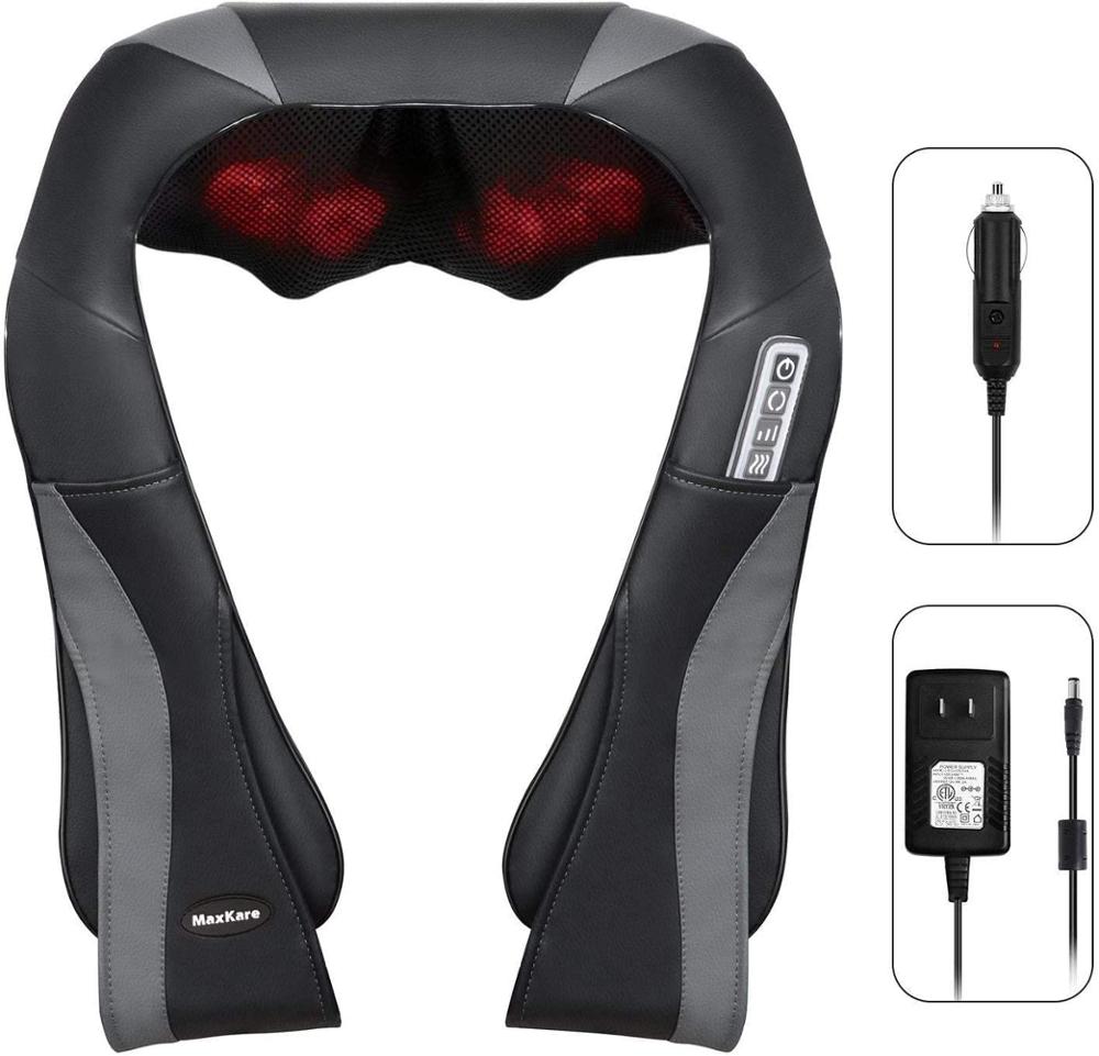 Shiatsu Rug En Nek Massager Met Warmte Diepe Kneden Massage Voor Nek, Rug, Schouder, voet En Benen, Gebruik Thuis, Auto, Kantoor