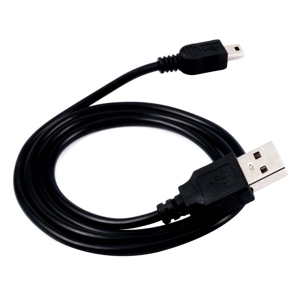 USB 2.0 A Male to Mini 5 Pin B Data Charging Cable Cord Adapter